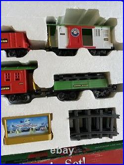 Lionel Lines 36 Piece Steam G Gauge Christmas Train Set. Excellent