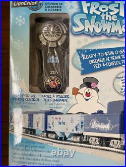 Lionel LionChief Frosty The Snowman O-Gauge Train Set 6-81284. Only used ONCE