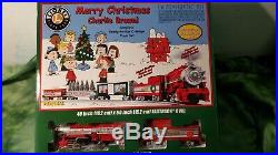 Lionel Merry Christmas Charlie Brown-snoopy Train Set New In Box 6-30193