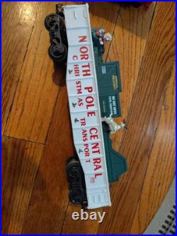 Lionel North Pole Central Christmas 0 Gauge Train Set # 6-30020 Plus Extra Track