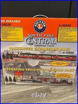 Lionel North Pole Central Christmas Train Set 6-30020. O Scale 2006 80w Transfo