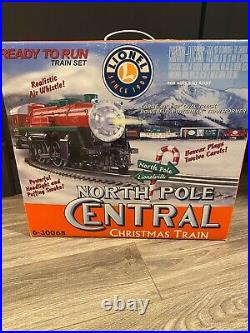 Lionel North Pole Central Christmas Train Set 6-30020. O Scale 2006 80w Transfo