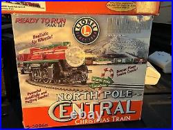 Lionel North Pole Central Christmas Train Set # 6-30068 & Expansion 6-30040