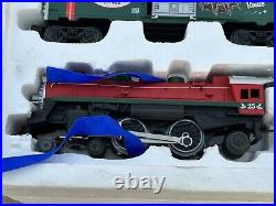 Lionel North Pole Central Christmas Train Set # 6-30068 & Expansion 6-30040