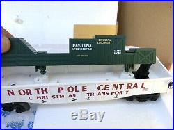 Lionel North Pole Central Christmas Train Set 6-30068 In Original Box