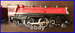 Lionel North Pole Central Lines Christmas steam locomotive SET of 5