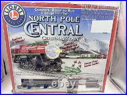 Lionel North Pole Large 40 x 60 Oval Track Central Christmas Train Set 6-30040