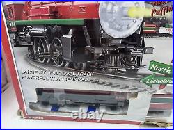 Lionel North Pole Large 40 x 60 Oval Track Central Christmas Train Set 6-30040