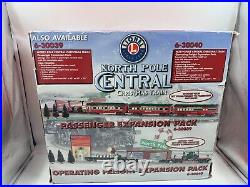 Lionel North Pole Large 40 x 60 Oval Track Central Christmas Train Set 6-30040
