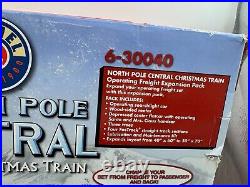 Lionel North Pole Large 40 x 60 Oval Track Central Christmas Train Set 6-30040