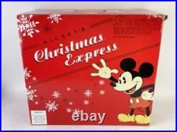 Lionel O Disney Mickey's Christmas Express Steam Engine Train Set 6-30076 G2 Vtg