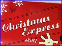 Lionel O Disney Mickey's Christmas Express Steam Engine Train Set 6-30076 G2 Vtg