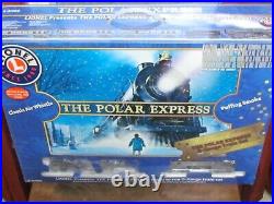 Lionel O Gauge Polar Express Train Set Black w / Air Whistle & Puffing Smoke