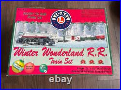 Lionel O-Gauge Winter Wonderland LionChief 5.0 Electric Train Set