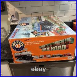 Lionel O Guage 6-31941 Winter Wonderland Railroad Train Set withTrack &Transfromer