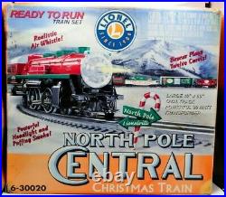 Lionel O Scale North Pole Central Christmas Train Set BOX and Styrofoam ONLY