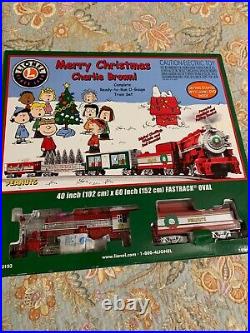 Lionel Peanuts Charlie Brown Christmas O Gauge Train Set withbox