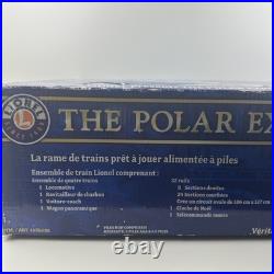Lionel Polar Express Battery-powered Model Train Set Remote Damaged Box 7-11824