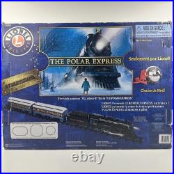 Lionel Polar Express Battery-powered Model Train Set Remote Damaged Box 7-11824