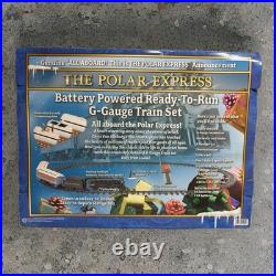 Lionel Polar Express G-Gauge Train Set 7-11022 Battery Powered Remote Controlled