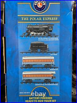 Lionel Polar Express G Gauge Train Set Battery Power 7-11176 In Excellent Cond