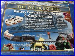 Lionel Polar Express G Gauge Train Set Battery Power 7-11176 In Excellent Cond