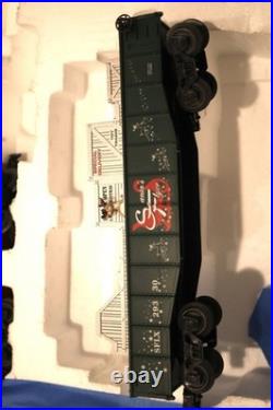 Lionel Santa's Flyer Bass Pro Christmas Train Set Missing Parts/READ