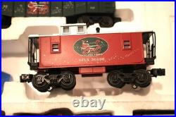 Lionel Santa's Flyer Bass Pro Christmas Train Set Missing Parts/READ