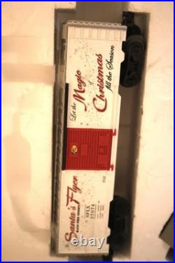 Lionel Santa's Flyer Bass Pro Christmas Train Set Missing Parts/READ Lionel Santa's Flyer Bass Pro Christmas Train Set Missing Parts/READ