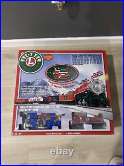 Lionel Santa's Flyer O Gauge ChristmasSteam Train Set 6-30164