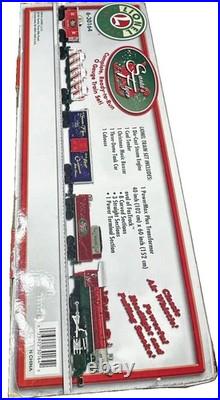 Lionel Santa's Flyer O Gauge Christmas Steam Train Set 6-30164