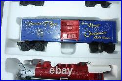 Lionel Santa's Flyer O Gauge Christmas Steam Train Set 6-30164