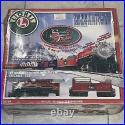 Lionel Santa's Flyer O Gauge Christmas Steam Train Set in Box #6-30164 NO TRACKS