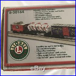 Lionel Santa's Flyer Train Set with Christmas Musical boxcar