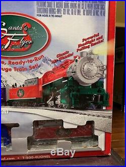 Lionel Santa's Flyer Train Set with Christmas Musical boxcar