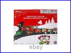 Lionel Scale Mickey Mouse Express with Remote Battery Powered Model Train Set