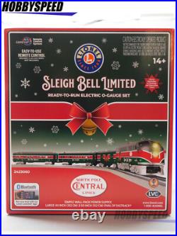 Lionel Sleigh Bell Limited Passenger Lionchief Train Set O Gauge 2423060 New Lionel Sleigh Bell Limited Passenger Lionchief Train Set O Gauge 2423060 New