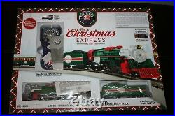 Lionel The Christmas Express Electric HO Gauge Model Train Set Opened Box