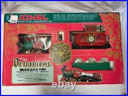 Lionel The Ornament Express Train Set 8-81017 with Box TESTED WORKS NO TRACKS
