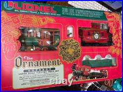 Lionel The Ornament Express Train Set 8-81017 with Box TESTED WORKS @No Santa@