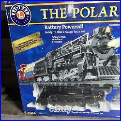 Lionel The Polar Express Battery Operated Train Set 7-11556 G Scale New Sealed