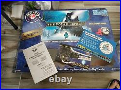 Lionel The Polar Express Battery Powered Train Set 7-11824 Santa's Bell Sealed