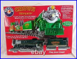 Lionel Train Crown Express Battery operated with remote. No electricity needed