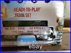 Lionel Train Set North Pole Central Lines 37 Piece Train Set Christmas
