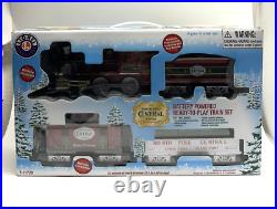 Lionel Train Set North Pole Central Lines 37 Piece Train Set Christmas 7-11729