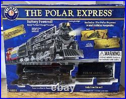 Lionel Train The Polar Express Battery Operated Train Set 7-11556 G Scale