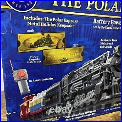 Lionel Train The Polar Express Battery Operated Train Set 7-11556 G Scale