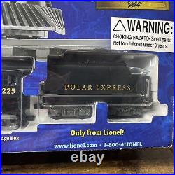 Lionel Train The Polar Express Battery Operated Train Set 7-11556 G Scale