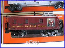 Lionel Trains O/O-27 Scale Norman Rockwell Christmas Train Set #631942 EX