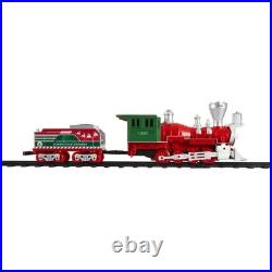 Lionel Trains Set North Pole Express Holiday Train 29 Piece Set with Water Vapor